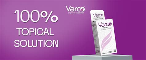 Varco Leg Care Topical Phyto Oil, Effective For Varicose Veins, Spider ...