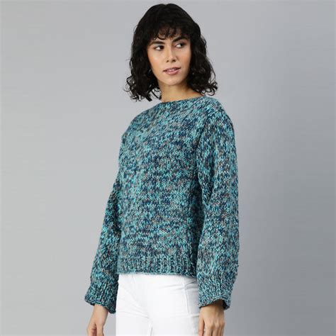 Crochet Self Design Pullover - 3317