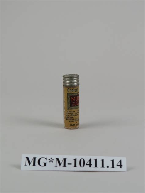 Cholera Morbus-Cure | National Museum of American History