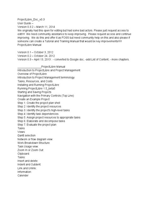 ProjectLibre Guide 的图像结果