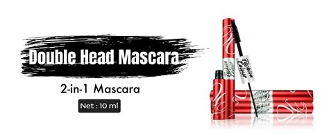 Buy Fashion Colour Platinum Double Head Mascara For Upper & Lower ...