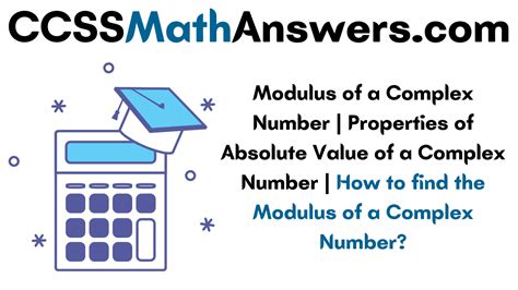 Image result for How to Find Modulus of Complex Number