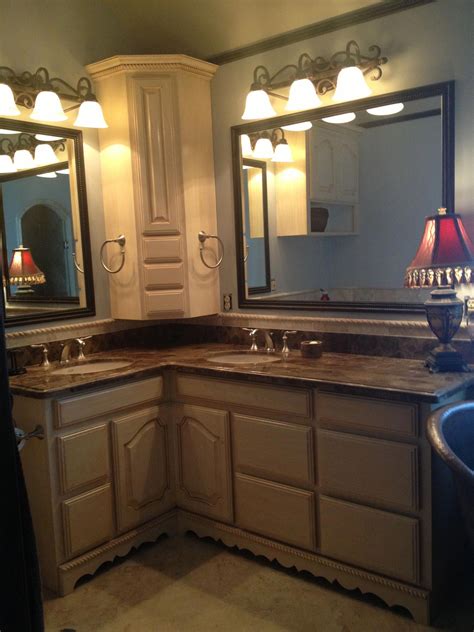 Maximizing Your Space With Corner Bathroom Vanity Cabinets - Home Cabinets