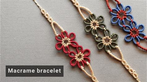 Image result for Simple Macrame Bracelet Tutorial