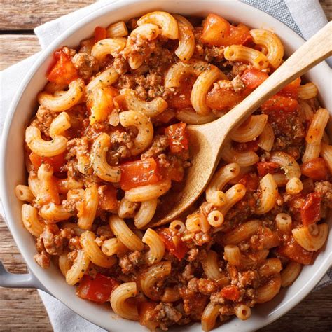 Simple Ground Beef And Macaroni Recipe | Deporecipe.co