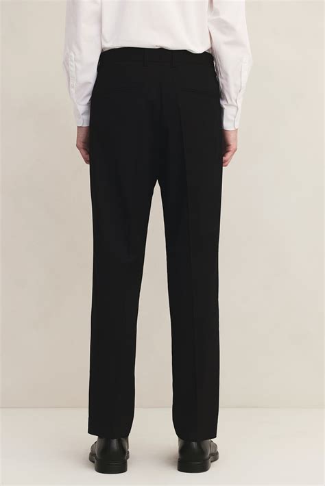 Regular Fit Suit trousers - Black - Men | H&M IN