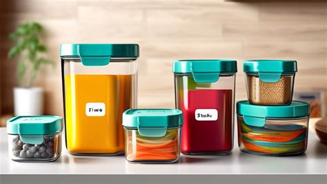 Image result for Stackable Kitchen Storage Containers