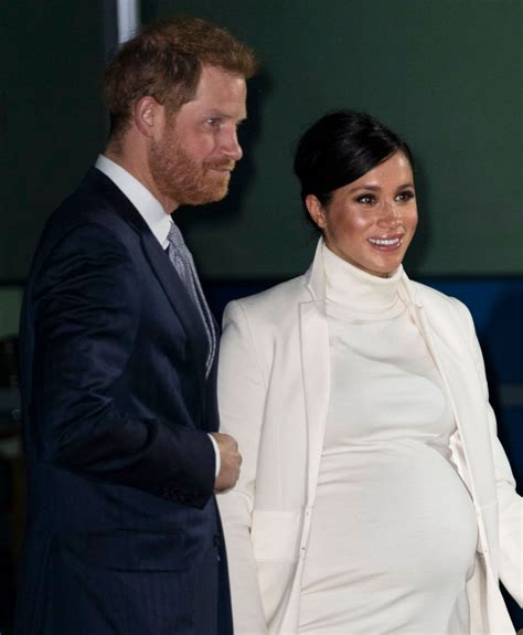 Pregnant MEGHAN MARKLE and Prince Harry at The Wider Earth in London 02 ...