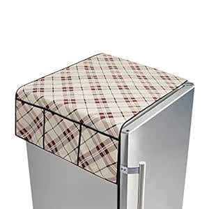 Lithara Waterproof Fridge Top Cover With 6 Utility Pockets | PVC ...