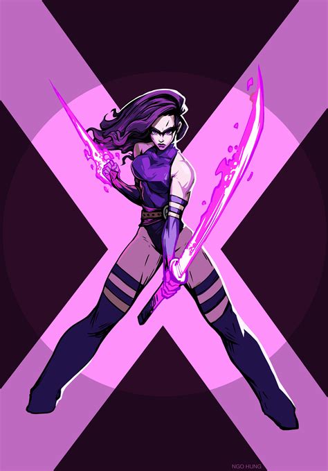 ArtStation - Psylocke-fanart
