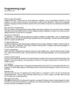 Image result for Math Programming Logic