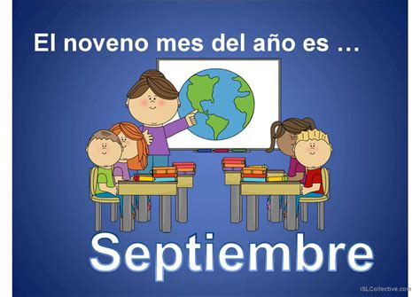 LOS MESES DEL AÑO: English ESL powerpoints