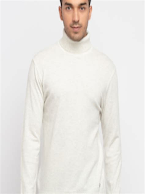 Buy Status Quo Men White Pullover - Sweaters for Men 21561324 | Myntra