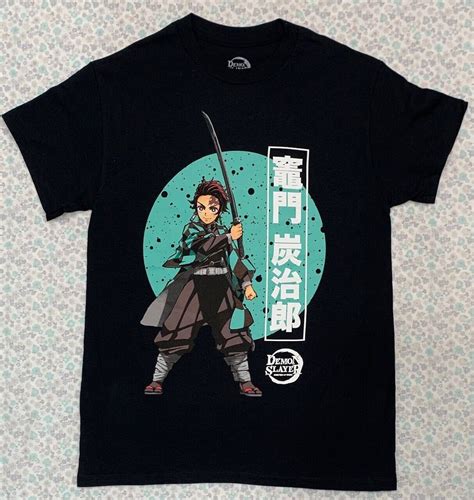 Demon Slayer Mens Anime T-Shirt Kimetsu No Yaiba Shirt trong 2025