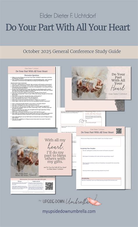 Elder Dieter F. Uchtdorf- Do Your Part With All Your Heart, October 20 ...