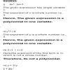 Is the expression 3√y+y√2 polynomial in one variable or not? Give ...