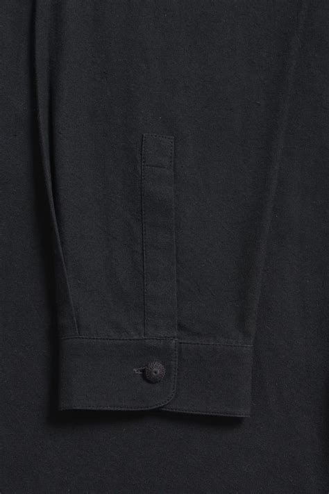 BLACK COTTON SHIRT | Men