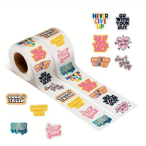 500 Positive & Motivational Stickers Waterproof Vinyl Decals – CRAZE