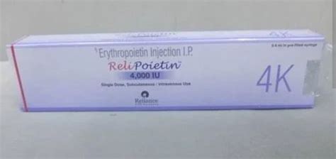 Erythropoietin Injection - Relipoietin 4000 Iu Injection Trader ...