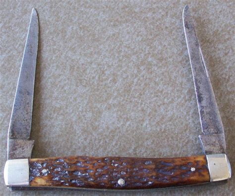 Vintage 1920's - 1930's WINCHESTER pocket knife 2877 MUSKRAT Pattern | #2063921144