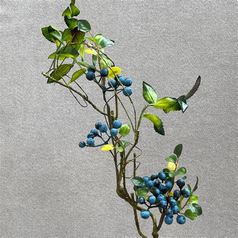 Faux Wild Blue Berries – House of Kaji, an Entity of KAJI