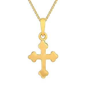 Joyalukkas 22KT Yellow Gold Pendant for Girls : Amazon.in: Jewellery