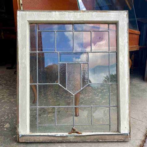 Antique Leaded Glass Windows - Historic House Salvage