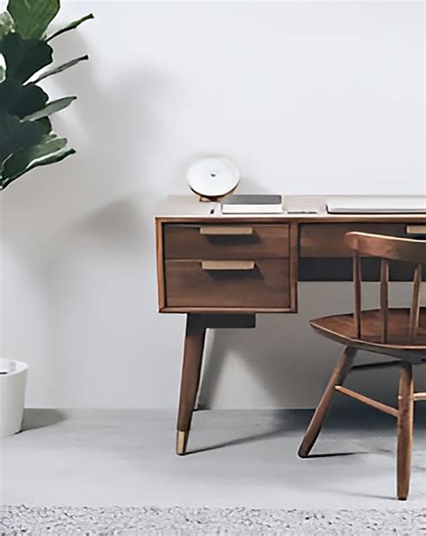 Buy Bear Brown Desk Online with Best Price - Angie Homes – ANGIE HOMES
