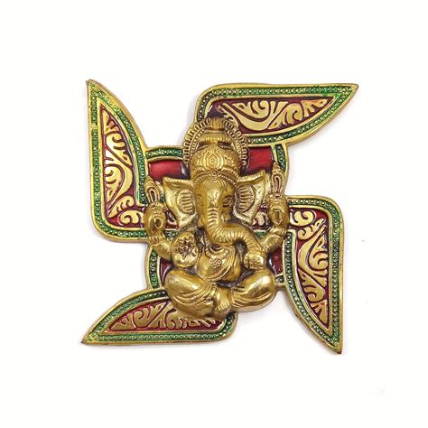 Buy Decocracy Swastik for Door Entrance - Swastik Sticker - Swastik ...