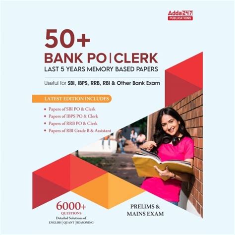50+ Bank PO & Clerk I Last 5 Years Memory Based Previous Years' Book ...