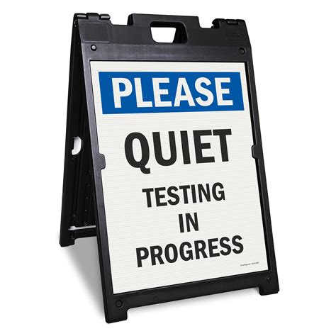 Image result for Testing Sign
