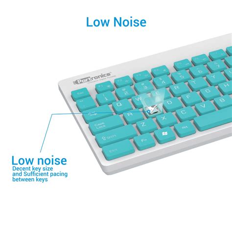 Buy Portronics Key2 Combo Multimedia Wireless Keyboard and Mouse Combo