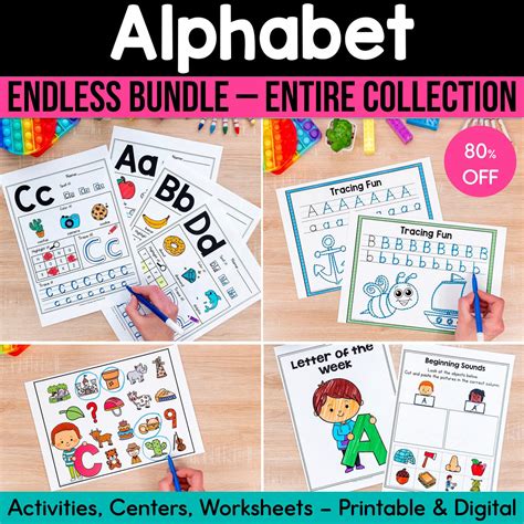 The Ultimate Alphabet ENDLESS BUNDLE – My Nerdy Teacher