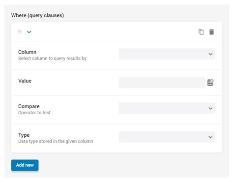 Image result for Query Builder SQL Query Type Jet Engine