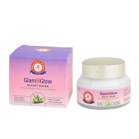 Anand Cure & Care Glam N Glow Night Masks cream |Anti-Ageing | For ...