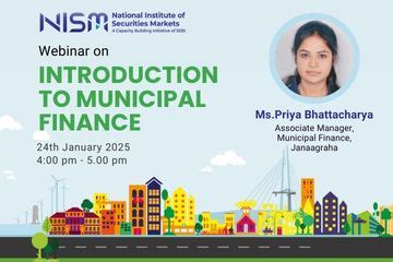 Webinar on ‘Introduction to Municipal Finance’ - National Institute of ...