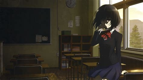 #1075588 anime, Another, Misaki Mei, screenshot - Rare Gallery HD ...