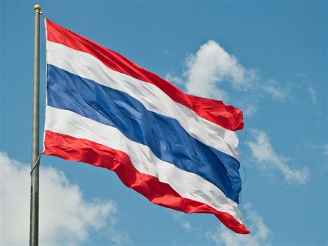 Free photo: Thai flag - Flag, National, Patriotic - Free Download - Jooinn