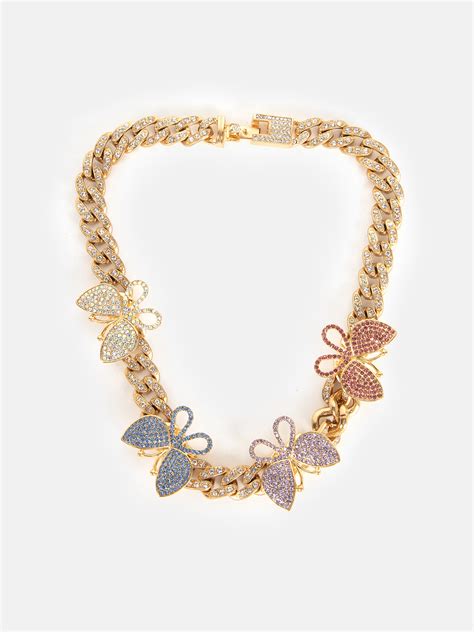 Butterfly Cuban Necklace – KAZO