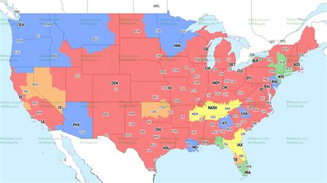 NFL TV Coverage Map Week 14: Complete Broadcast Schedule for FOX, CBS ...