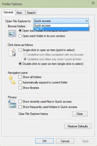 Image result for Open This PC in File Explorer