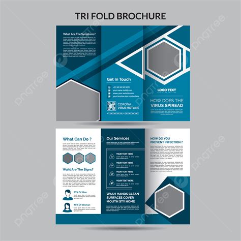 Medical Health Care Tri Fold Brochure Template Download on Pngtree