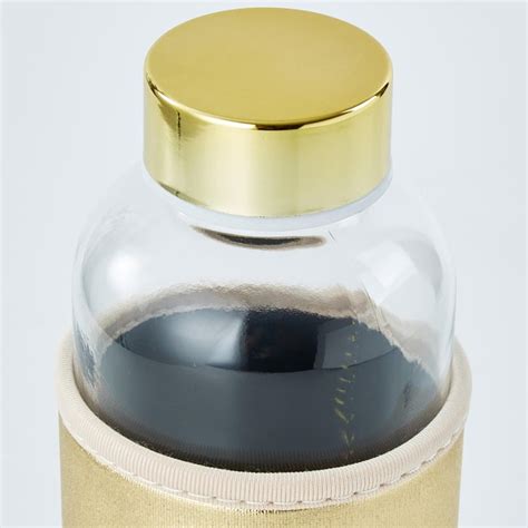 Buy Travis Set of 2 Glass Bottles with Covers - 600ml from Home Centre ...