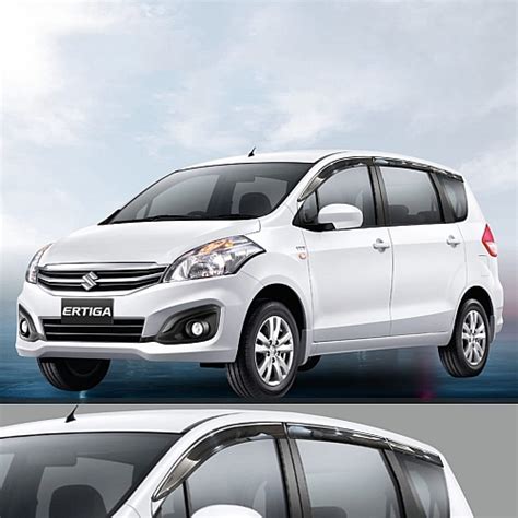 Chrome Line Door Visor for Ertiga Old