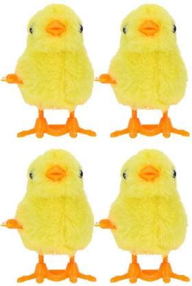 Quinergys Wind Up Jumping Yellow Baby Chick Chicken Toy - Wind Up ...