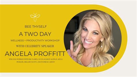 BEE THYSELF: Two-Day Productivity + Wellness Workshop with Celebrity ...
