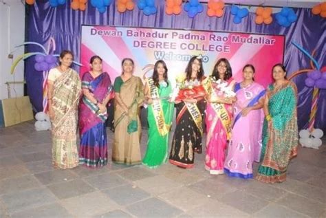 Dewan Bahadur Padma Rao Mudaliar Degree College for Women Secunderabad ...