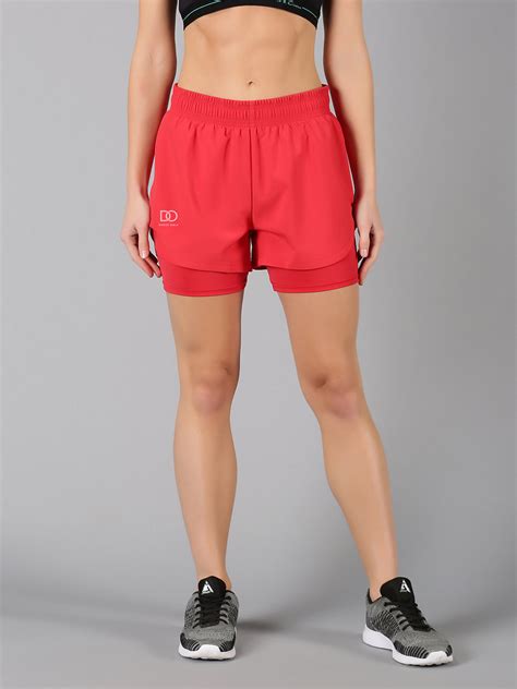Dares Only - Red Rage 2-in-1 Running Shorts – The Short Store