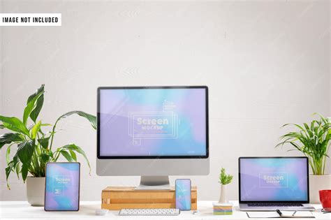 Premium PSD | Screen mockup