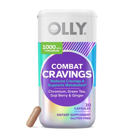 OLLY Craving Control Diet Pills, Metabolism Support Supplement with ...